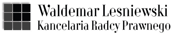 Waldemar Leśniewski Kancelaria Radcy prawnego 